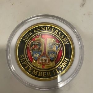 9/11 Memorial Coin in case